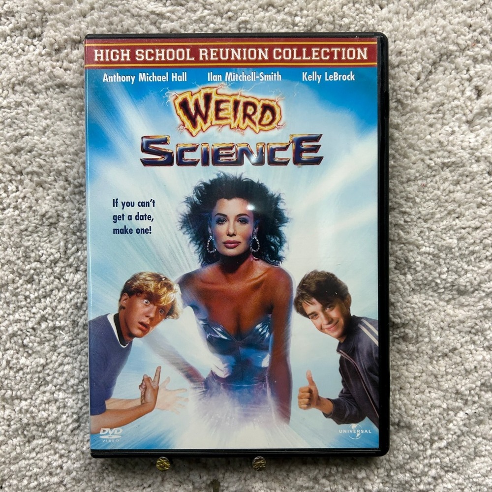 Weird Science DVD 1985 High School‎ Reunion Hall LeBrock Hughes Remastered